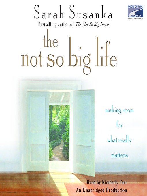 Cover image for The Not So Big Life